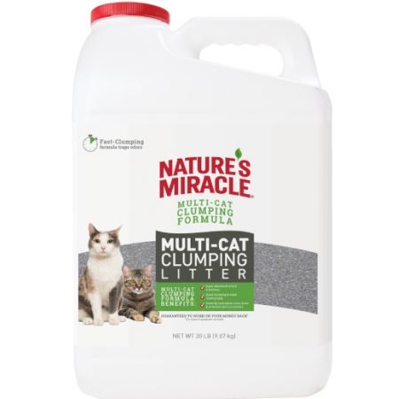 Natures Miracle Multi-Cat Clumping Clay Litter